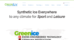 Desktop Screenshot of greenice.biz